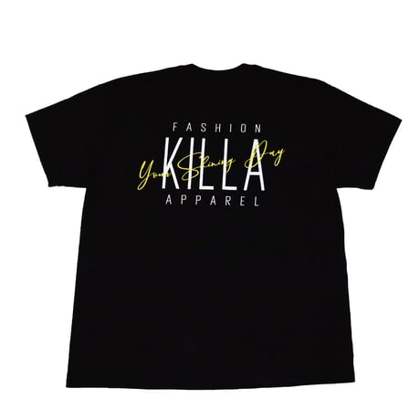 KILLA SHINING DAY S/S TEE BLACK