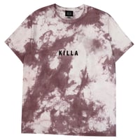NEW ESSENTIAL BOX LOGO S/S TEE TIE DYE PURPLE