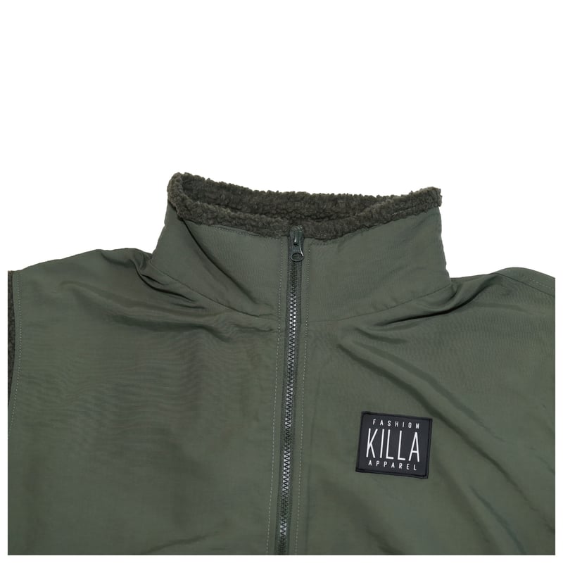 KILLA ZIP FREEZE BOA JACKET OLIVE | Fashion K