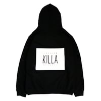 ESSENTIAL BOX LOGO HOODIE BLACK