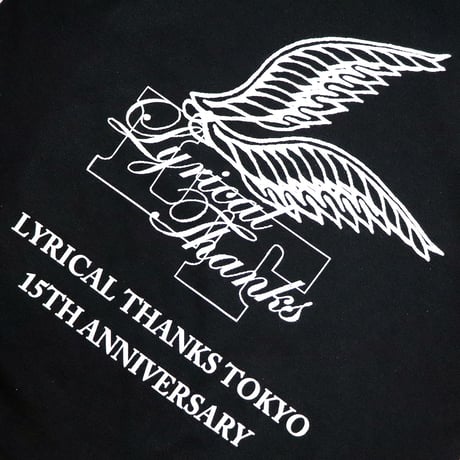 LYRICAL THANKS TOKYO S/S TEE BLACK