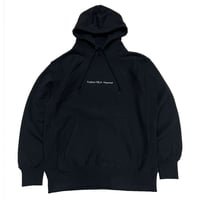 HEAVYWEIGHT STRONG HOODIE BLACK（裏起毛）