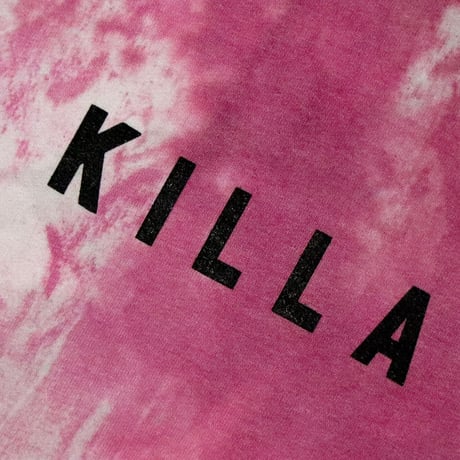 NEW ESSENTIAL BOX LOGO HOODIE TIE-DYE PINK