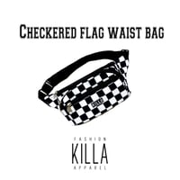 KILLA CHECKERED FLAG WAIST BAG