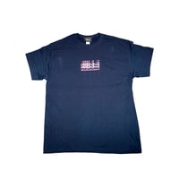TRIPLE LOGO S/S TEE BLACK×PINK