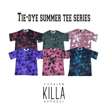 Tie-dye Summer TEE Series