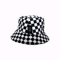 KILLA CHECKERED FLAG REVERSIBLE BUCKET HAT