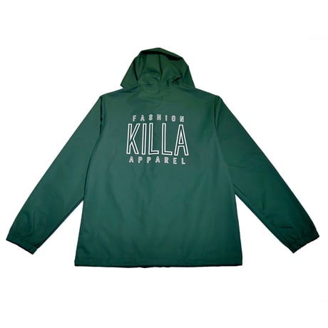 NEW ESSENTIAL LOGO  COACH JACKET GREEN
