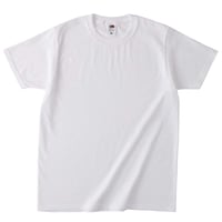 FRUIT OF THE LOOM/フルーツオブザルーム 4.8オンス ベーシックTシャツ 半袖 ホワイト