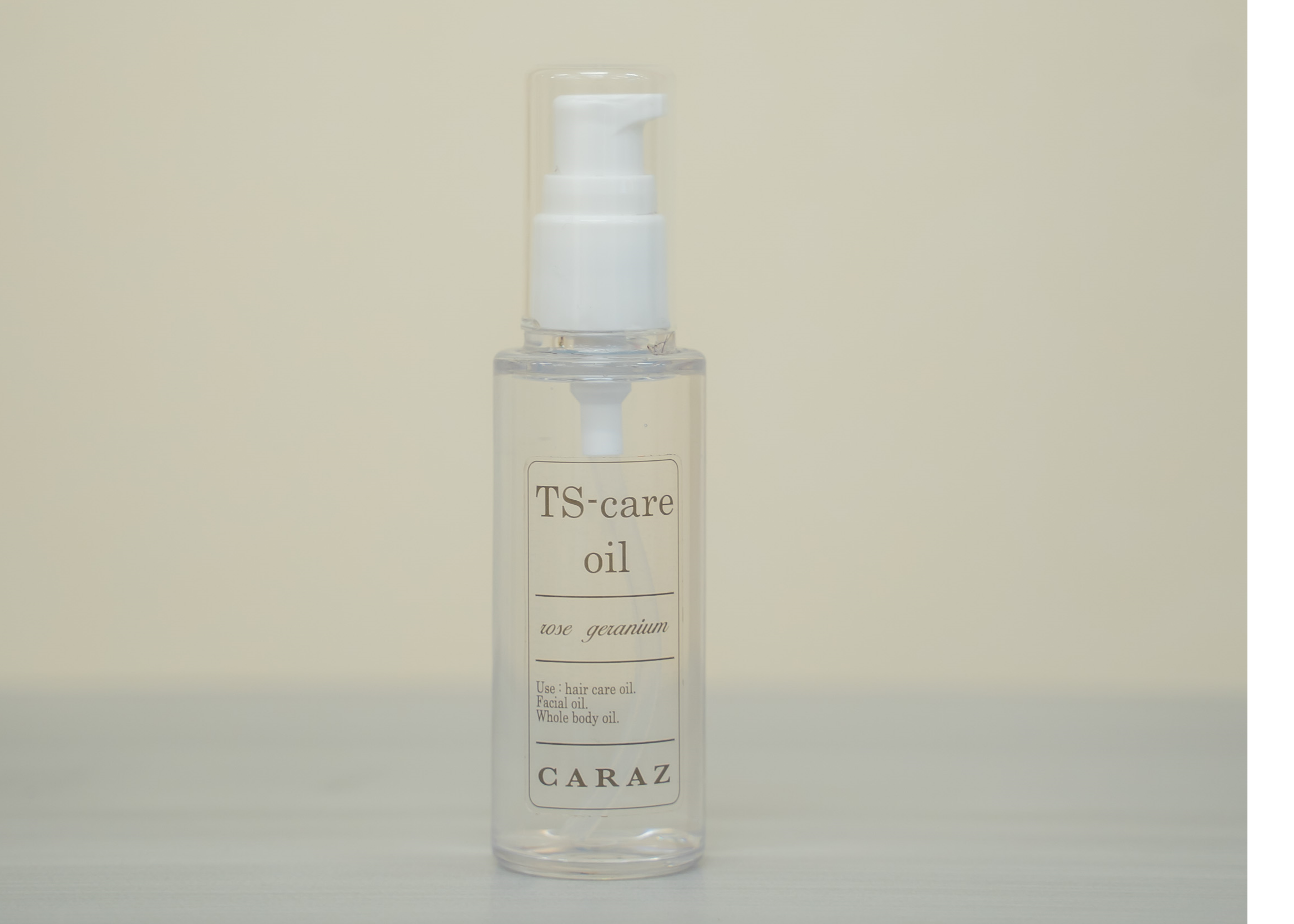 T's care ティーズケアオイル TS-care oil エステティックオイル 60㎖（全身用）ローズゼラニウムの