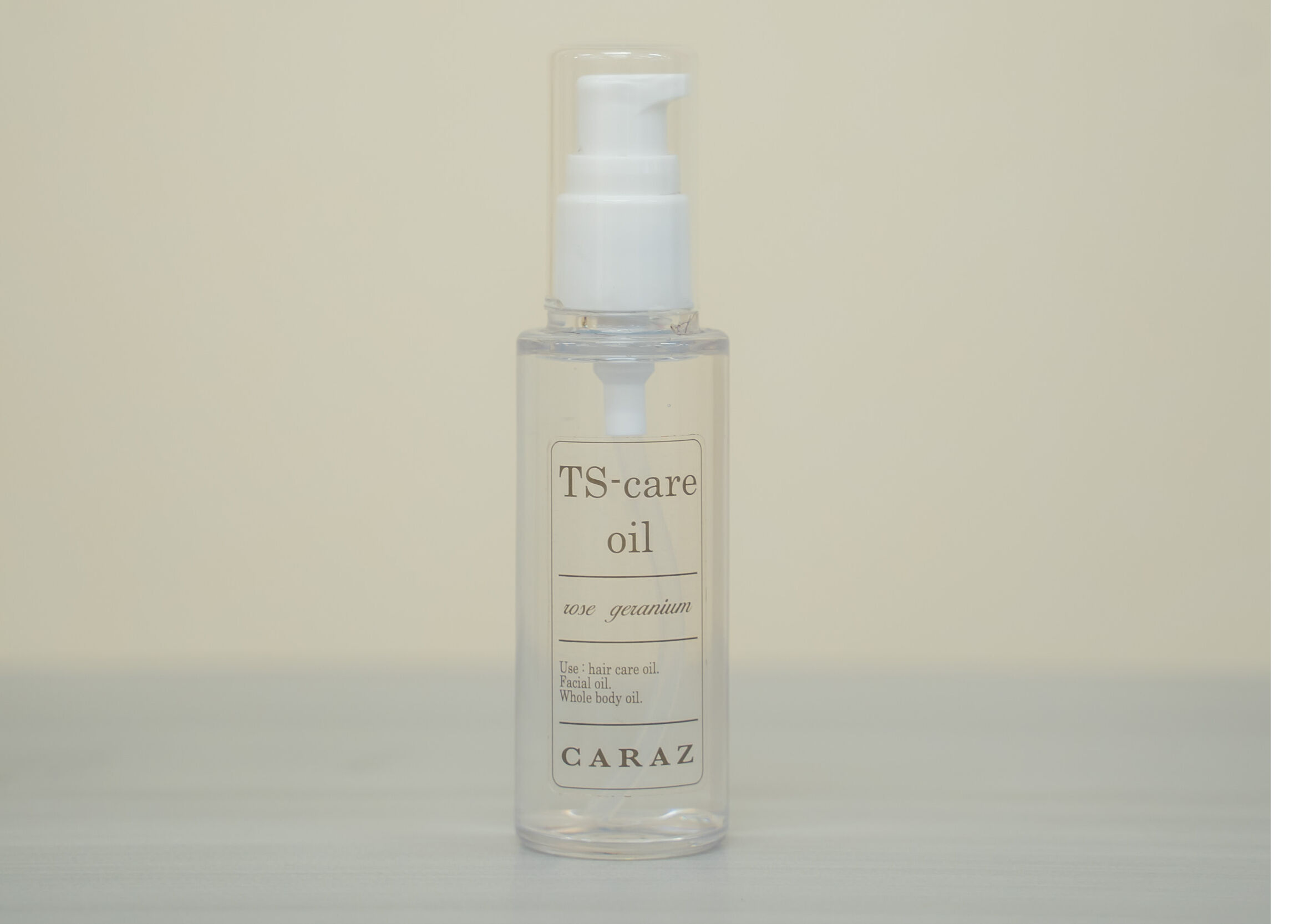 TS-care oil エステティックオイル 60㎖（全身用）ローズゼラニウムの