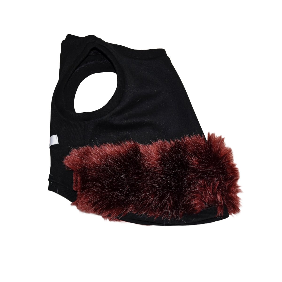 小型犬用ファー素材ドレス ペットアパレル 犬用 ピンク フェイクファー