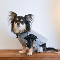 レザーフリル付きタンク（小型犬用）