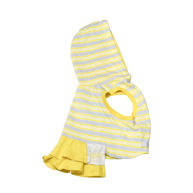 スカート付き！爽やかなイエローフーディー | フレンチブルドッグと  