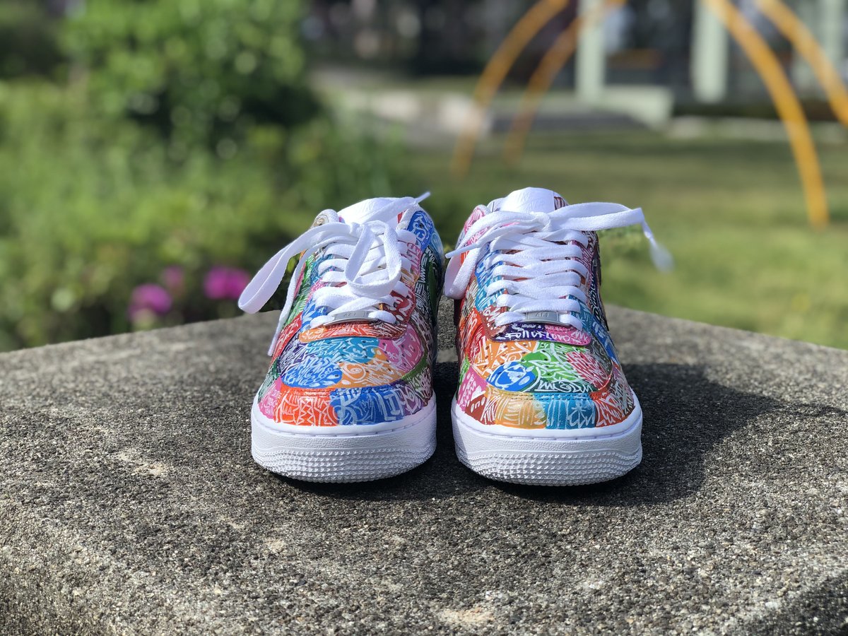 完全受注生産「NIKE AIRFORCE1」カスタムペイント 完全受注生産「NIKE AIRFORCE1」カスタムペイント
