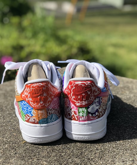 完全受注生産「NIKE AIRFORCE1」カスタムペイント