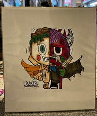 天使と悪魔《男の子》(色紙)ARTWORKS