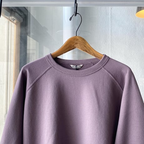AURALEE   SUPER SOFT SWEAT DRAW CODE BIG P/O  A21SP04GU  (womens)