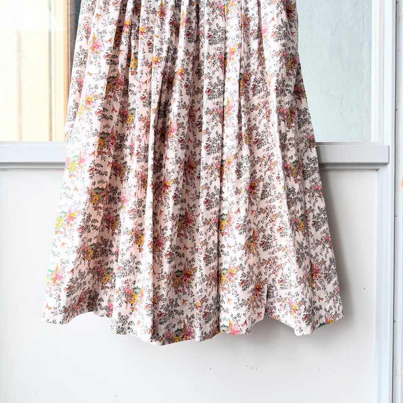 YAECA [WOMENS] CANVAS DESIGN ギャザースカート. (MINIATU