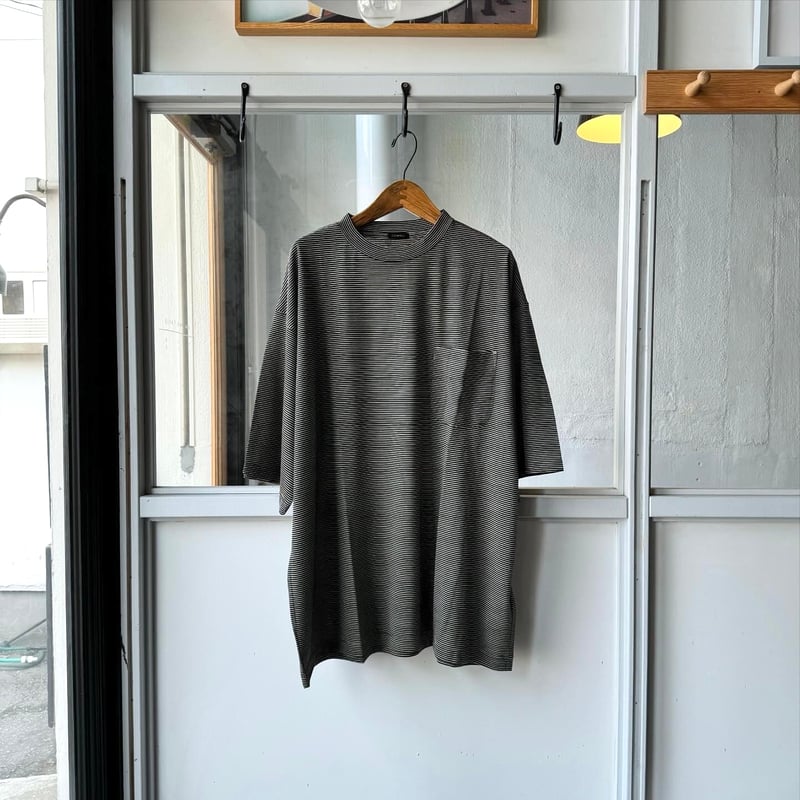 COMOLI サマーウール 半袖Tシャツ 4 Z01-05023 コモリ COMOLI＞サマーウール 半袖Tシャツ(Z01-05023) | MAKES ONLINE STORE
