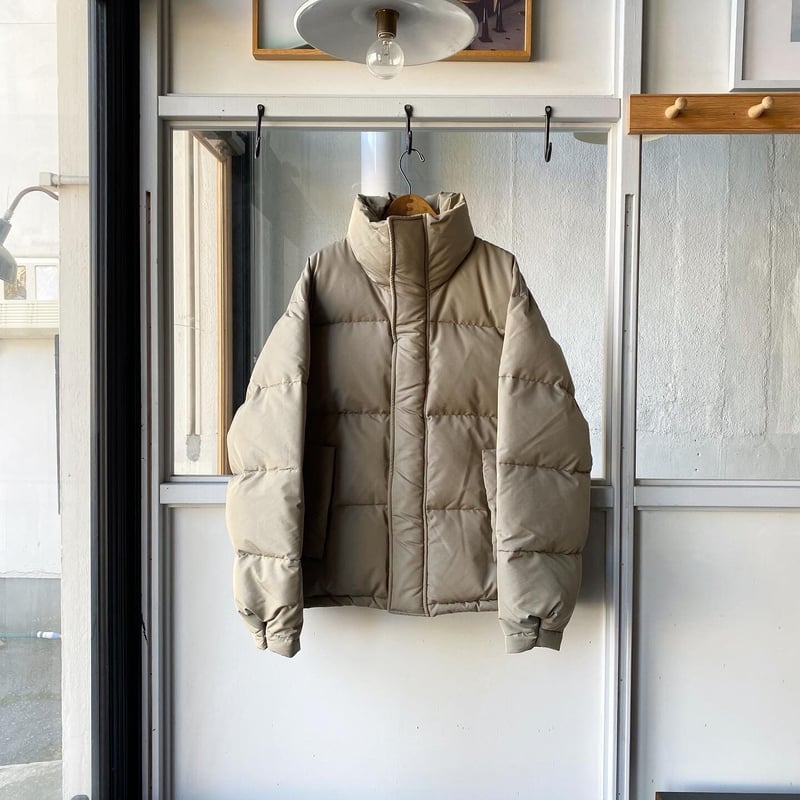 AURALEE FINX POLYESTER CHAMBRAY DOWN COAT | Le AURALEE FINX POLYESTER CHAMBRAY DOWN COAT | Le