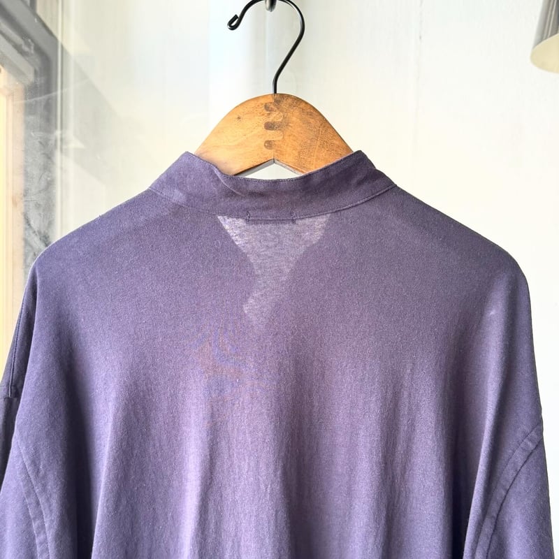 COMOLI コットンジャージ プルオーバーシャツ | Less Higashikawa