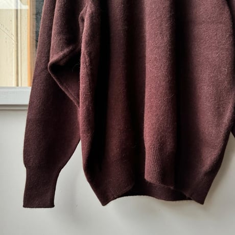 ssstein　  FINE ALPACA KNIT CREW NECK LS