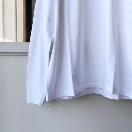 COMOLI　空紡天竺  長袖Tシャツ
