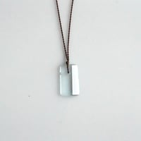 Margaret Solow　Geometric  Necklace    Aquamarine