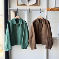 COMOLI エクリュデニムワークジャケット | Less Higashikawa