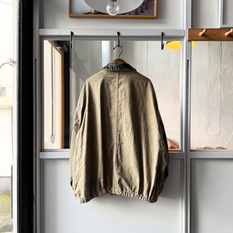 ssstein SULFUR DYED WHIP CORD VINTAGE ZIP JAC