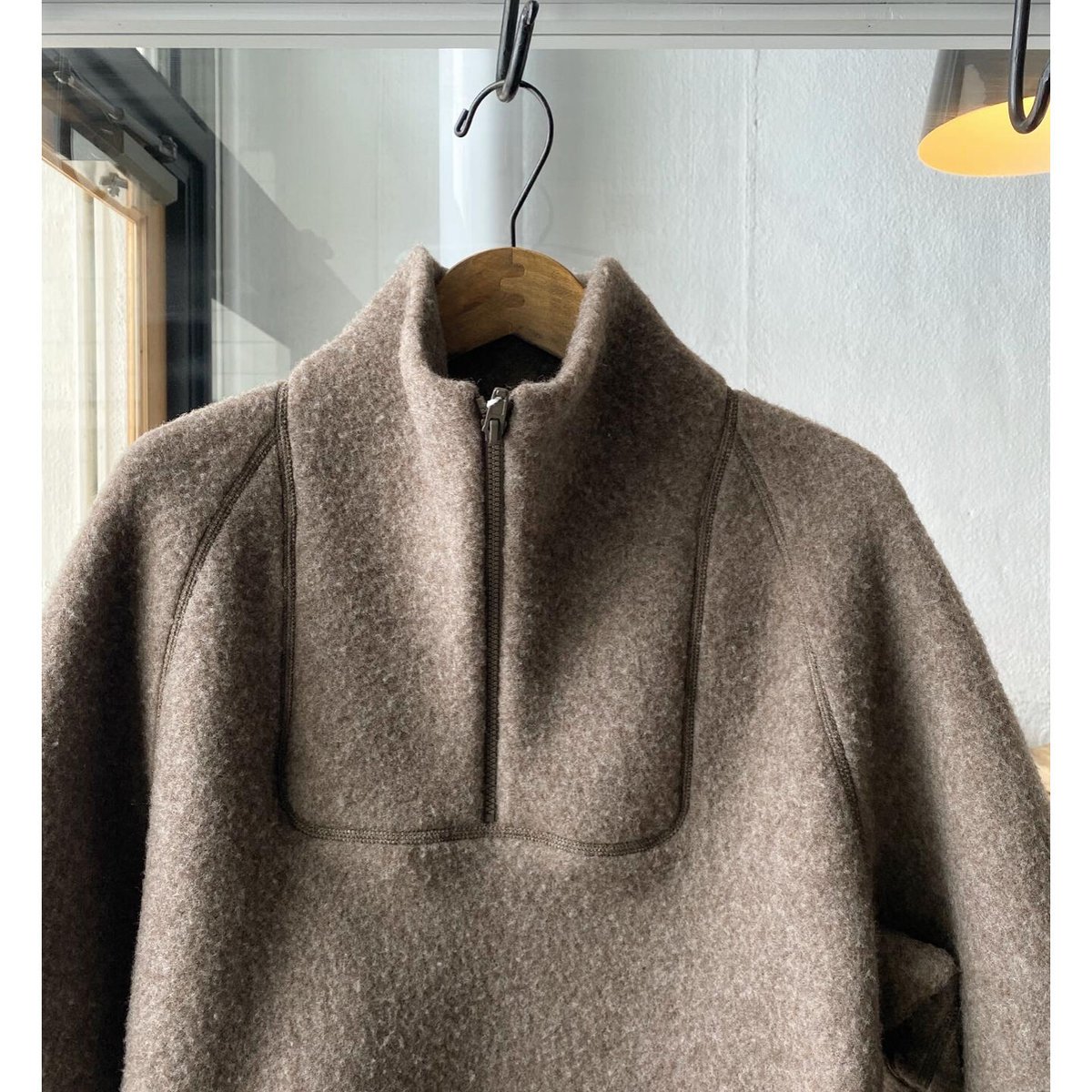 YAECA [ UNISEX ] WOOLプルオーバー 11451 | Less H