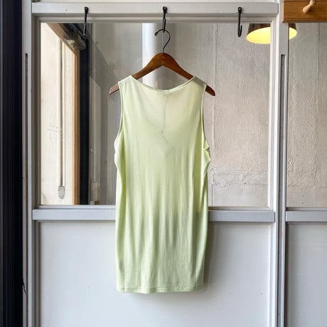 AURALEE 　GIZA SUPER HIGH GAUGE SHEER RIB TANK