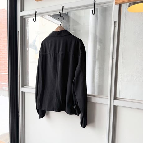 COMOLI　シルクネップ ジップショートジャケット