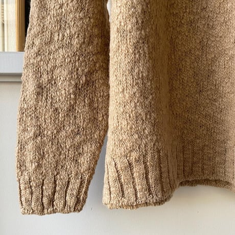 AURALEE  WOOL SLUB KNIT P/O  A21AP01SY (mens)