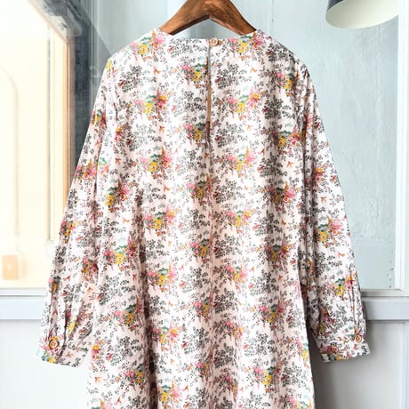 YAECA　[WOMENS] CANVAS DESIGN　Aラインドレス (MINIATURE WONDERLAND)