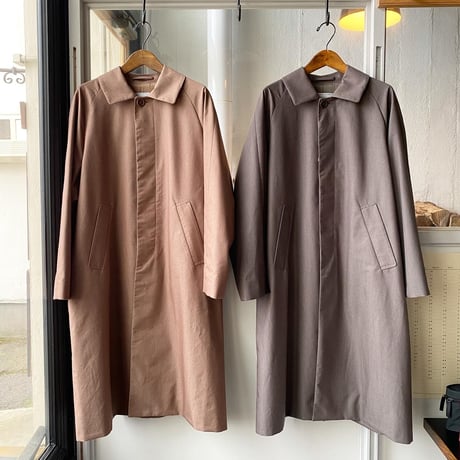 YAECA    [ WOMEN ]   ステンカラーコート  スタンダード 60552