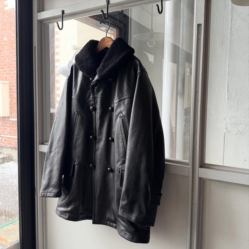 COMOLI ラムレザー カナディアンコート | Less Higashikawa