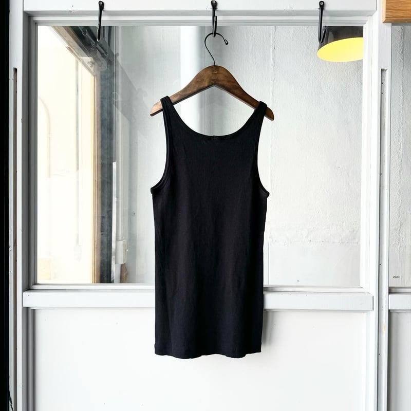 COMOLI コットン タンクトップ サイズ2 【美品】 COMOLI リブ タンクトップ | Less Higashikawa