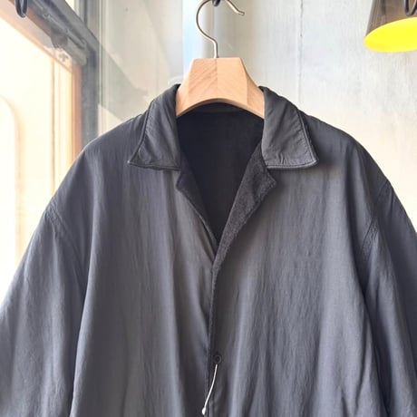 COMOLI　リバーシブル 半袖シャツ