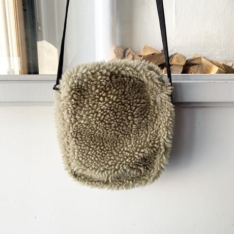ssstein     BAG_POUCH（WOOL BOA）  - ST.471-2
