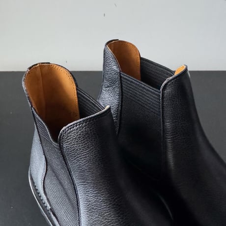 FOOTWORKS　Side Gore Boots in Grain Leather