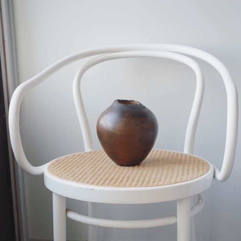 盛永省治 ウッドベース 山桜(柿渋染め) | Less Higashikawa