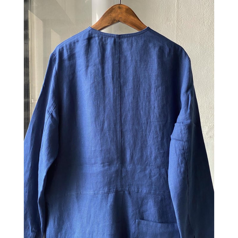 fruits of life リネンオールインワン/青黛色(ネイビー) | Less