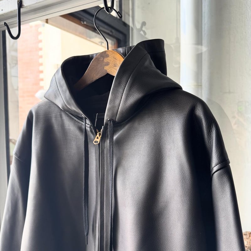 COMOLI 25AW カープスキンジップパーカ　SIZE1 COMOLI カーフスキン ジップパーカ | Less Higashikawa