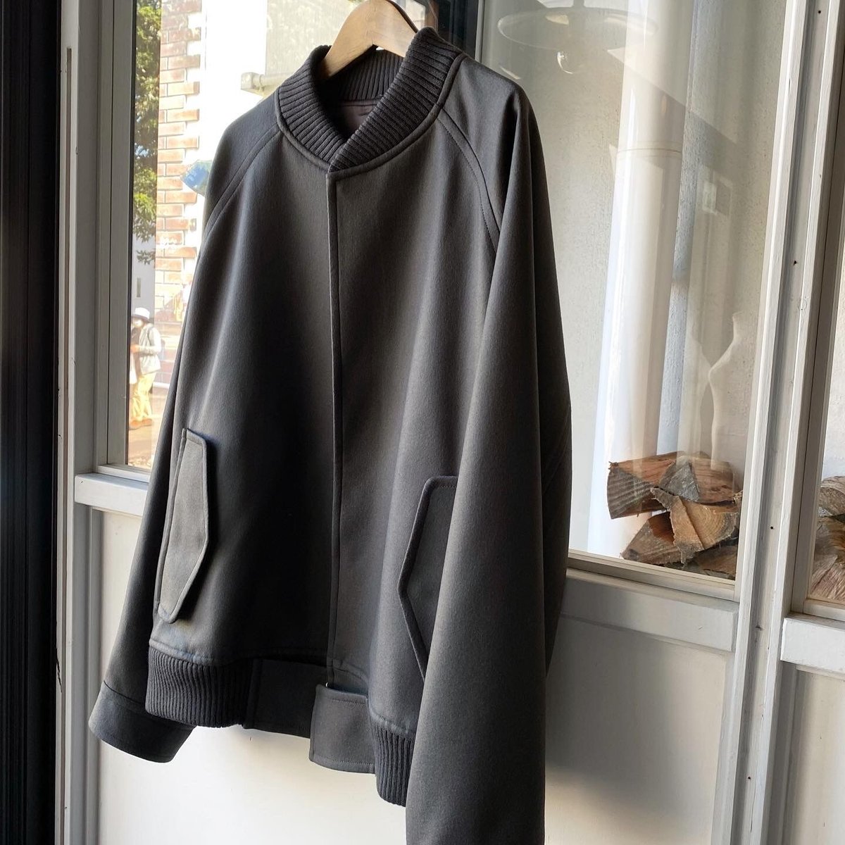 ジャケット・アウター stein OVERSIZED MELTON STUDIUM JACKET 0911183207_631dab176755c.JPG