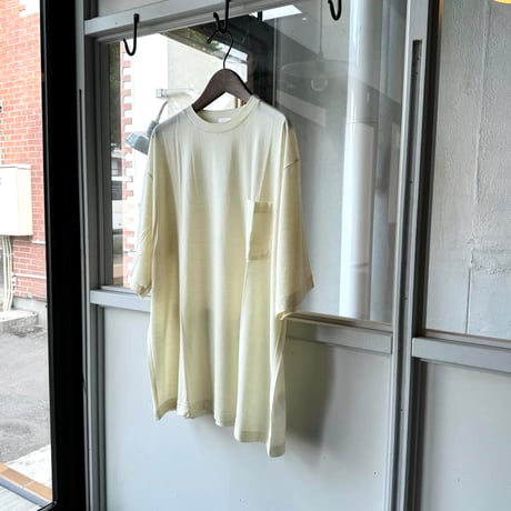 COMOLI　サマーウール 半袖Tシャツ