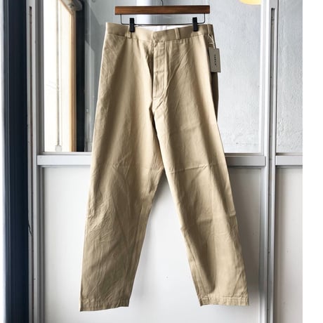 YAECA     [ MEN ]   チノクロスパンツ ワイドテーパード