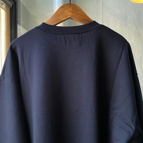 AURALEE  　ELASTIC HIGH GAUGE SWEAT P/O