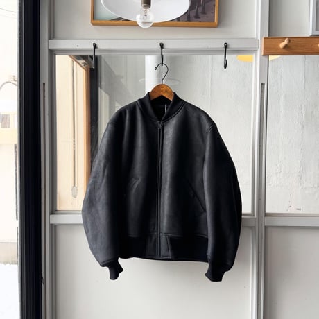 COMOLI シープスキン ジップブルゾン | Less Higashikawa